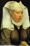 Rogier van der Weyden Portrait of Young Woman china oil painting artist